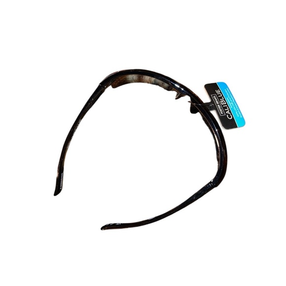 Foster Grant Cali Blue Performance Blade Black Sunglasses with Blue Lenses - Picture 6 of 13